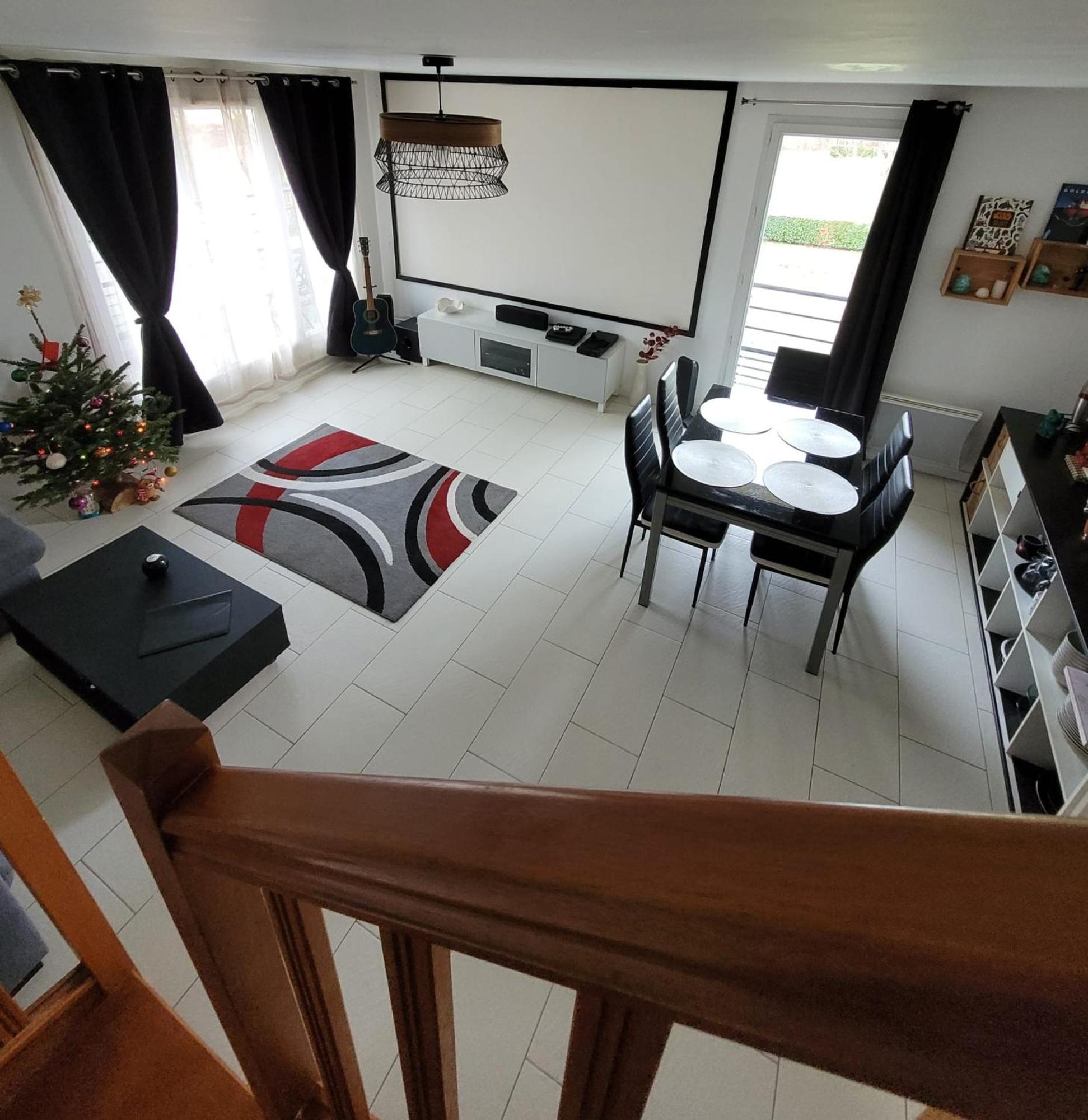 Duplex Proche Disney Avec Ecran Cinema 谢西 外观 照片